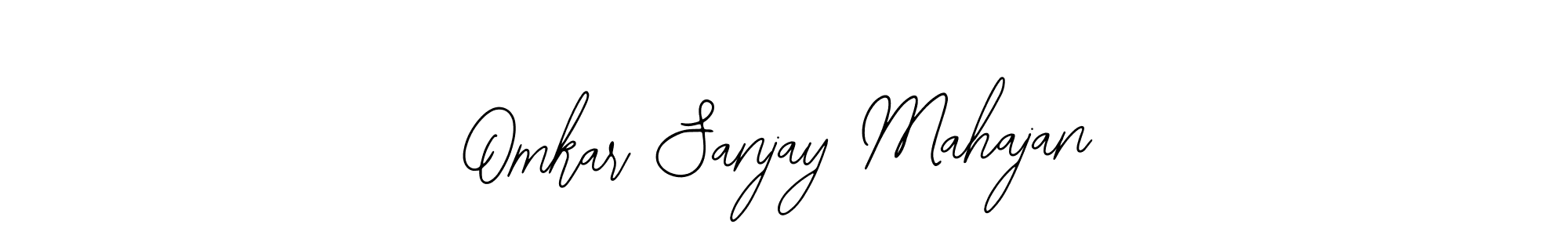 Also we have Omkar Sanjay Mahajan name is the best signature style. Create professional handwritten signature collection using Bearetta-2O07w autograph style. Omkar Sanjay Mahajan signature style 12 images and pictures png