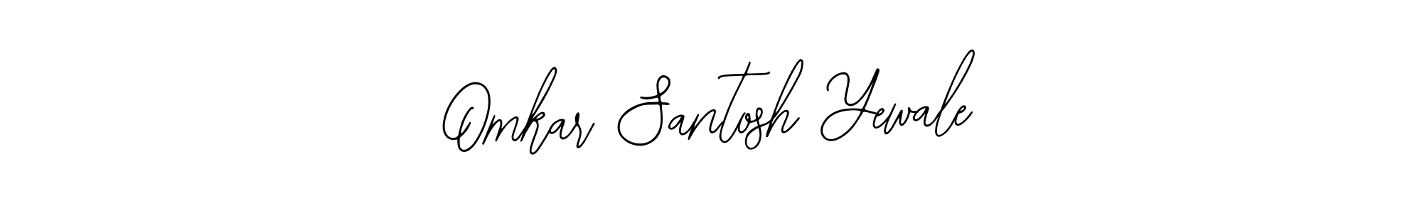 It looks lik you need a new signature style for name Omkar Santosh Yewale. Design unique handwritten (Bearetta-2O07w) signature with our free signature maker in just a few clicks. Omkar Santosh Yewale signature style 12 images and pictures png