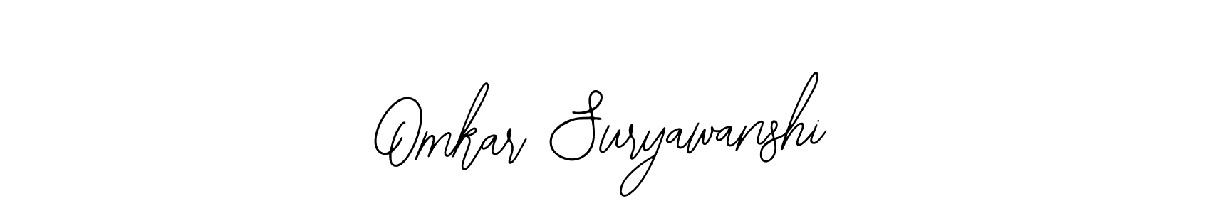 How to make Omkar Suryawanshi signature? Bearetta-2O07w is a professional autograph style. Create handwritten signature for Omkar Suryawanshi name. Omkar Suryawanshi signature style 12 images and pictures png