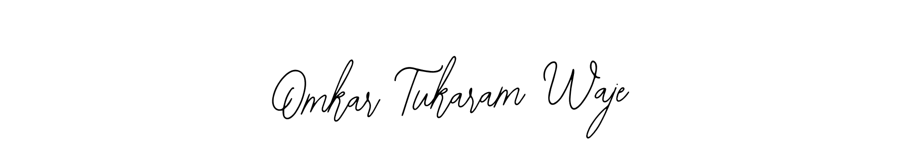 Make a beautiful signature design for name Omkar Tukaram Waje. Use this online signature maker to create a handwritten signature for free. Omkar Tukaram Waje signature style 12 images and pictures png