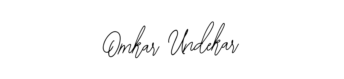The best way (Bearetta-2O07w) to make a short signature is to pick only two or three words in your name. The name Omkar Undekar include a total of six letters. For converting this name. Omkar Undekar signature style 12 images and pictures png