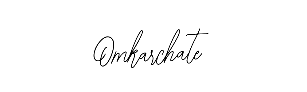 Design your own signature with our free online signature maker. With this signature software, you can create a handwritten (Bearetta-2O07w) signature for name Omkarchate. Omkarchate signature style 12 images and pictures png