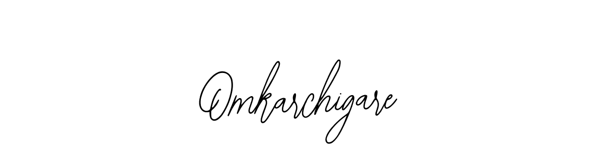 How to make Omkarchigare signature? Bearetta-2O07w is a professional autograph style. Create handwritten signature for Omkarchigare name. Omkarchigare signature style 12 images and pictures png