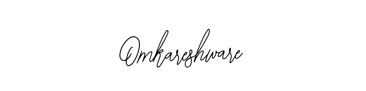 How to make Omkareshware name signature. Use Bearetta-2O07w style for creating short signs online. This is the latest handwritten sign. Omkareshware signature style 12 images and pictures png