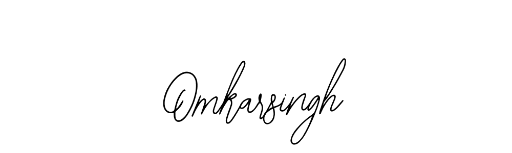 This is the best signature style for the Omkarsingh name. Also you like these signature font (Bearetta-2O07w). Mix name signature. Omkarsingh signature style 12 images and pictures png