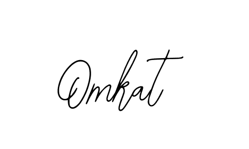 You should practise on your own different ways (Bearetta-2O07w) to write your name (Omkat) in signature. don't let someone else do it for you. Omkat signature style 12 images and pictures png