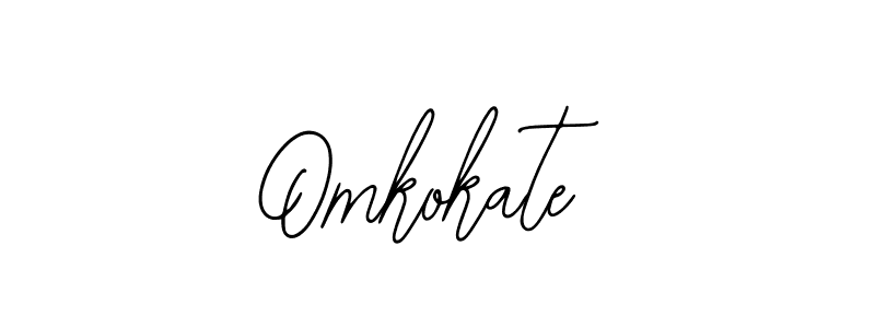 How to make Omkokate name signature. Use Bearetta-2O07w style for creating short signs online. This is the latest handwritten sign. Omkokate signature style 12 images and pictures png