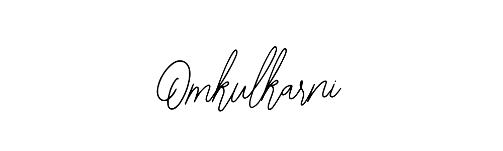 Also You can easily find your signature by using the search form. We will create Omkulkarni name handwritten signature images for you free of cost using Bearetta-2O07w sign style. Omkulkarni signature style 12 images and pictures png