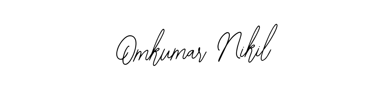 Make a beautiful signature design for name Omkumar Nikil. With this signature (Bearetta-2O07w) style, you can create a handwritten signature for free. Omkumar Nikil signature style 12 images and pictures png