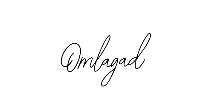 if you are searching for the best signature style for your name Omlagad. so please give up your signature search. here we have designed multiple signature styles  using Bearetta-2O07w. Omlagad signature style 12 images and pictures png