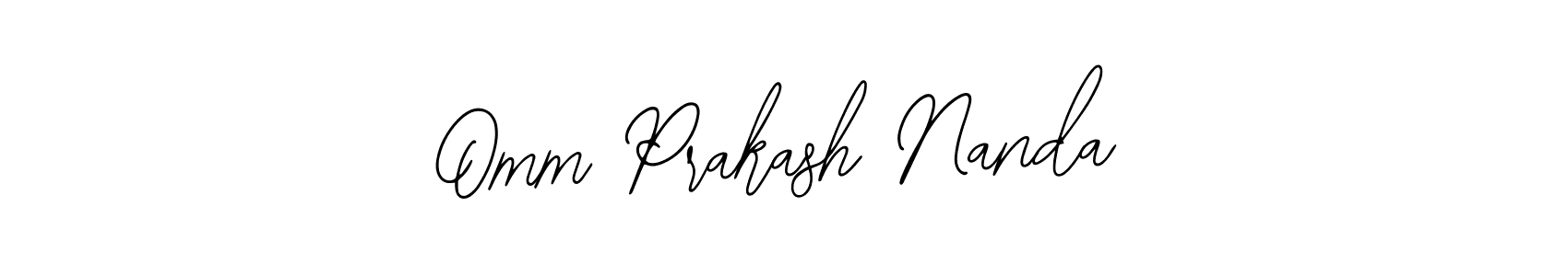 Make a beautiful signature design for name Omm Prakash Nanda. Use this online signature maker to create a handwritten signature for free. Omm Prakash Nanda signature style 12 images and pictures png