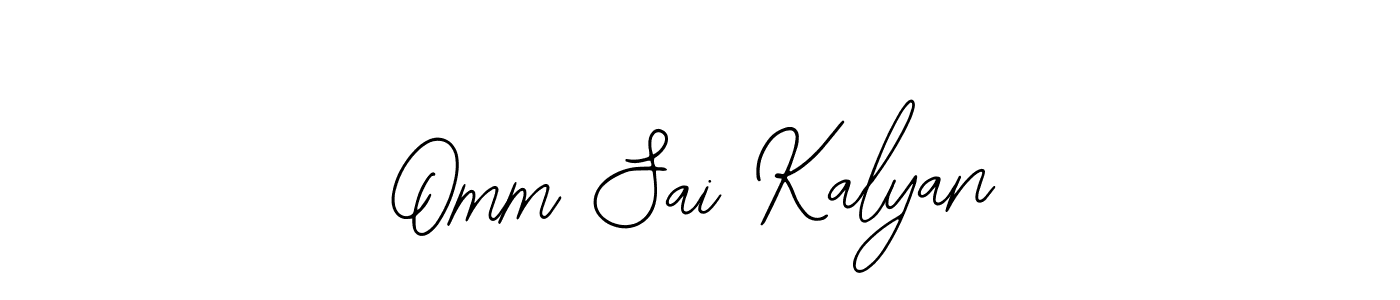 Make a beautiful signature design for name Omm Sai Kalyan. With this signature (Bearetta-2O07w) style, you can create a handwritten signature for free. Omm Sai Kalyan signature style 12 images and pictures png