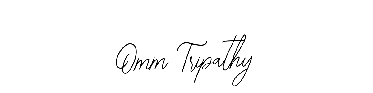 How to make Omm Tripathy name signature. Use Bearetta-2O07w style for creating short signs online. This is the latest handwritten sign. Omm Tripathy signature style 12 images and pictures png