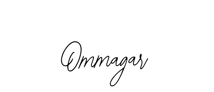 Design your own signature with our free online signature maker. With this signature software, you can create a handwritten (Bearetta-2O07w) signature for name Ommagar. Ommagar signature style 12 images and pictures png