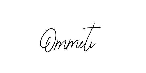 Bearetta-2O07w is a professional signature style that is perfect for those who want to add a touch of class to their signature. It is also a great choice for those who want to make their signature more unique. Get Ommeti name to fancy signature for free. Ommeti signature style 12 images and pictures png