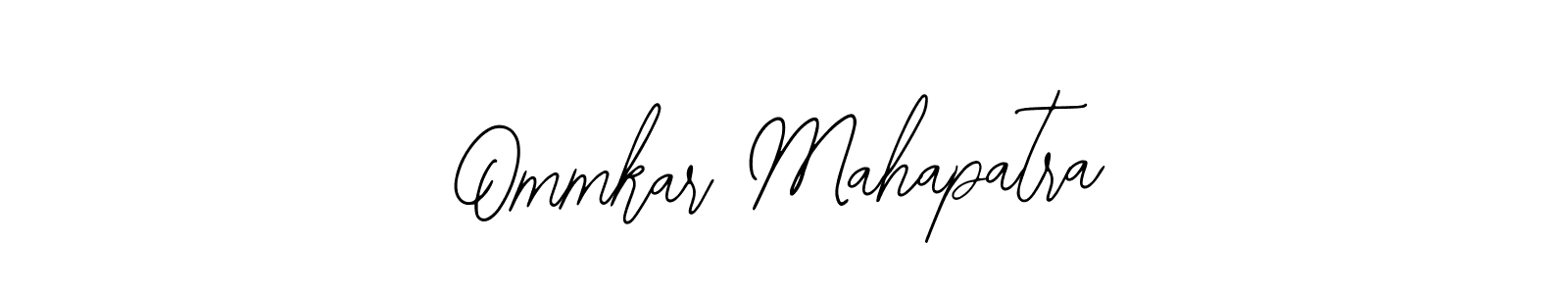 Use a signature maker to create a handwritten signature online. With this signature software, you can design (Bearetta-2O07w) your own signature for name Ommkar Mahapatra. Ommkar Mahapatra signature style 12 images and pictures png