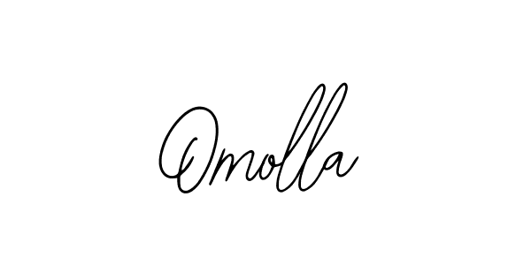 Make a beautiful signature design for name Omolla. With this signature (Bearetta-2O07w) style, you can create a handwritten signature for free. Omolla signature style 12 images and pictures png