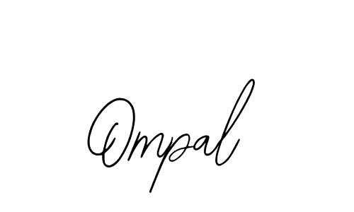 How to Draw Ompal signature style? Bearetta-2O07w is a latest design signature styles for name Ompal. Ompal signature style 12 images and pictures png