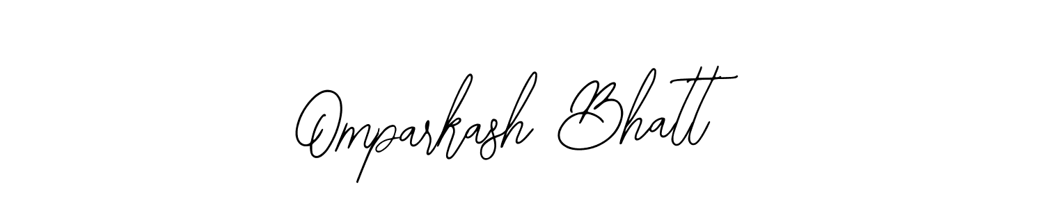 Make a beautiful signature design for name Omparkash Bhatt. Use this online signature maker to create a handwritten signature for free. Omparkash Bhatt signature style 12 images and pictures png