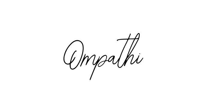 Similarly Bearetta-2O07w is the best handwritten signature design. Signature creator online .You can use it as an online autograph creator for name Ompathi. Ompathi signature style 12 images and pictures png