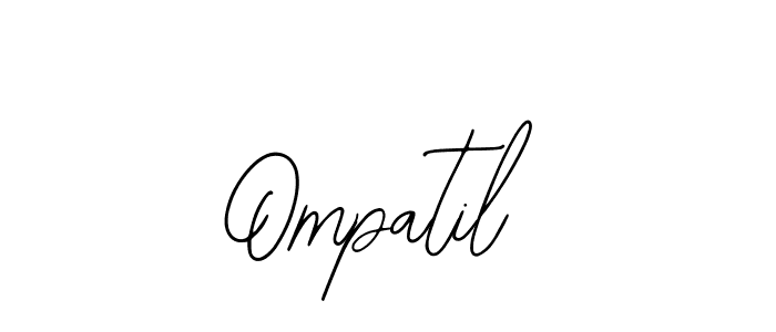 The best way (Bearetta-2O07w) to make a short signature is to pick only two or three words in your name. The name Ompatil include a total of six letters. For converting this name. Ompatil signature style 12 images and pictures png