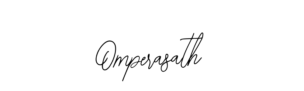 if you are searching for the best signature style for your name Omperasath. so please give up your signature search. here we have designed multiple signature styles  using Bearetta-2O07w. Omperasath signature style 12 images and pictures png
