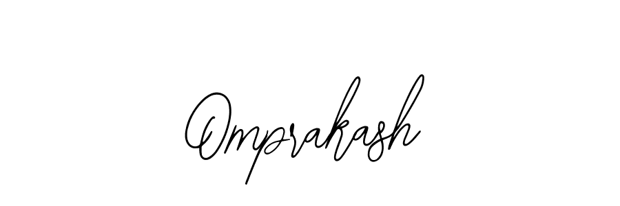 How to make Omprakash signature? Bearetta-2O07w is a professional autograph style. Create handwritten signature for Omprakash name. Omprakash signature style 12 images and pictures png