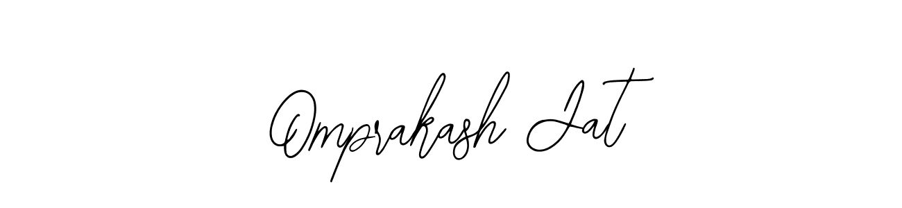 Create a beautiful signature design for name Omprakash Jat. With this signature (Bearetta-2O07w) fonts, you can make a handwritten signature for free. Omprakash Jat signature style 12 images and pictures png