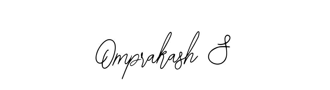 Make a beautiful signature design for name Omprakash S. With this signature (Bearetta-2O07w) style, you can create a handwritten signature for free. Omprakash S signature style 12 images and pictures png
