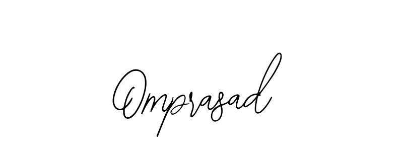 How to make Omprasad signature? Bearetta-2O07w is a professional autograph style. Create handwritten signature for Omprasad name. Omprasad signature style 12 images and pictures png