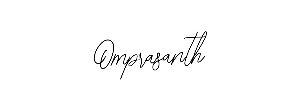 Omprasanth stylish signature style. Best Handwritten Sign (Bearetta-2O07w) for my name. Handwritten Signature Collection Ideas for my name Omprasanth. Omprasanth signature style 12 images and pictures png