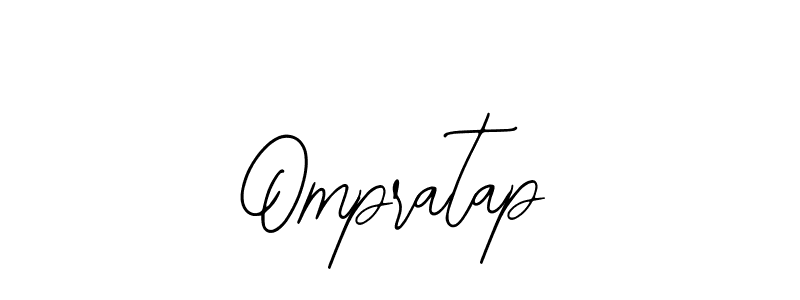 How to make Ompratap signature? Bearetta-2O07w is a professional autograph style. Create handwritten signature for Ompratap name. Ompratap signature style 12 images and pictures png