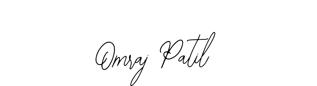 Make a beautiful signature design for name Omraj Patil. With this signature (Bearetta-2O07w) style, you can create a handwritten signature for free. Omraj Patil signature style 12 images and pictures png