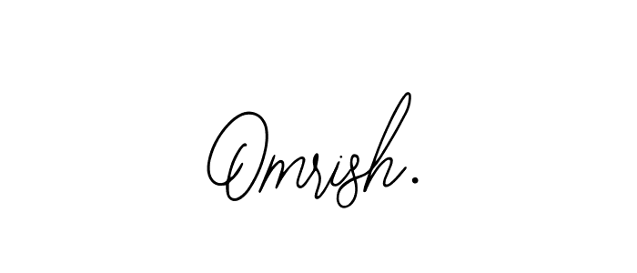 Once you've used our free online signature maker to create your best signature Bearetta-2O07w style, it's time to enjoy all of the benefits that Omrish. name signing documents. Omrish. signature style 12 images and pictures png