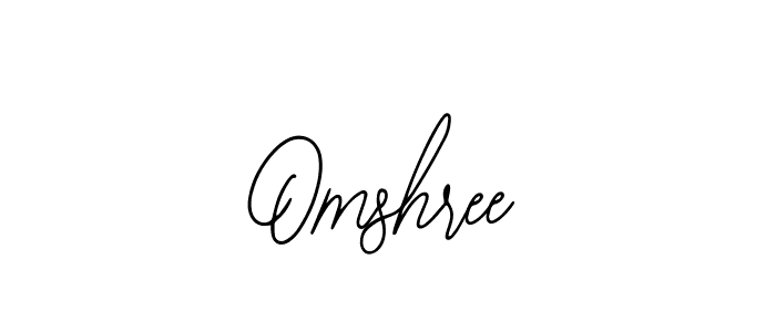 Use a signature maker to create a handwritten signature online. With this signature software, you can design (Bearetta-2O07w) your own signature for name Omshree. Omshree signature style 12 images and pictures png