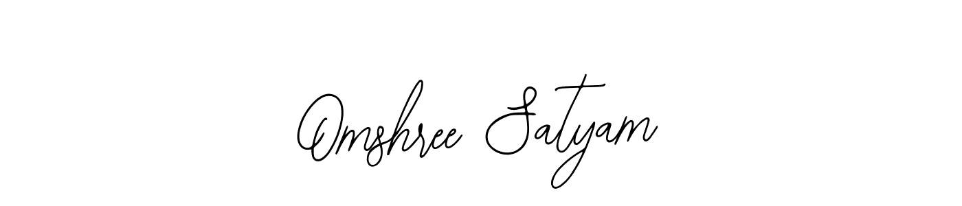 It looks lik you need a new signature style for name Omshree Satyam. Design unique handwritten (Bearetta-2O07w) signature with our free signature maker in just a few clicks. Omshree Satyam signature style 12 images and pictures png
