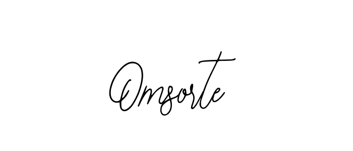 The best way (Bearetta-2O07w) to make a short signature is to pick only two or three words in your name. The name Omsorte include a total of six letters. For converting this name. Omsorte signature style 12 images and pictures png