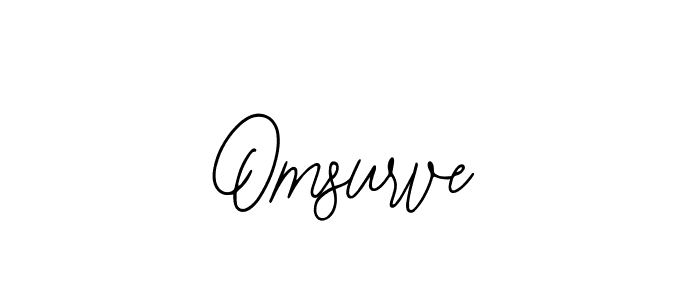 How to make Omsurve name signature. Use Bearetta-2O07w style for creating short signs online. This is the latest handwritten sign. Omsurve signature style 12 images and pictures png