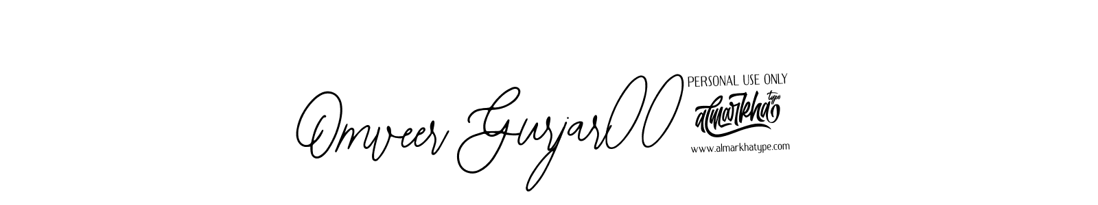 Design your own signature with our free online signature maker. With this signature software, you can create a handwritten (Bearetta-2O07w) signature for name Omveer Gurjar007. Omveer Gurjar007 signature style 12 images and pictures png