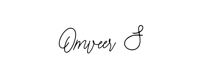 Make a beautiful signature design for name Omveer S. With this signature (Bearetta-2O07w) style, you can create a handwritten signature for free. Omveer S signature style 12 images and pictures png
