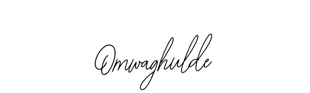 Make a beautiful signature design for name Omwaghulde. Use this online signature maker to create a handwritten signature for free. Omwaghulde signature style 12 images and pictures png