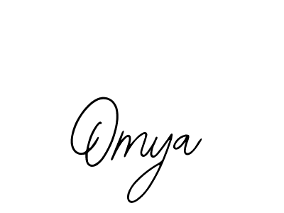 You should practise on your own different ways (Bearetta-2O07w) to write your name (Omya) in signature. don't let someone else do it for you. Omya signature style 12 images and pictures png