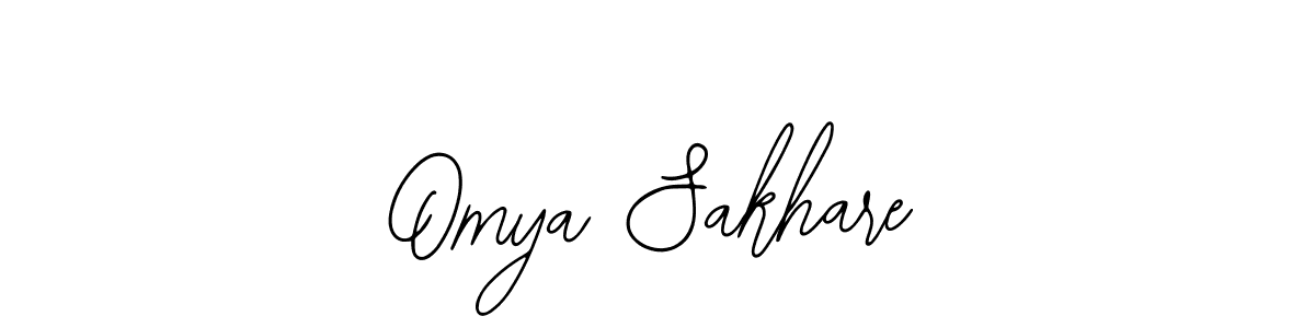 You should practise on your own different ways (Bearetta-2O07w) to write your name (Omya Sakhare) in signature. don't let someone else do it for you. Omya Sakhare signature style 12 images and pictures png