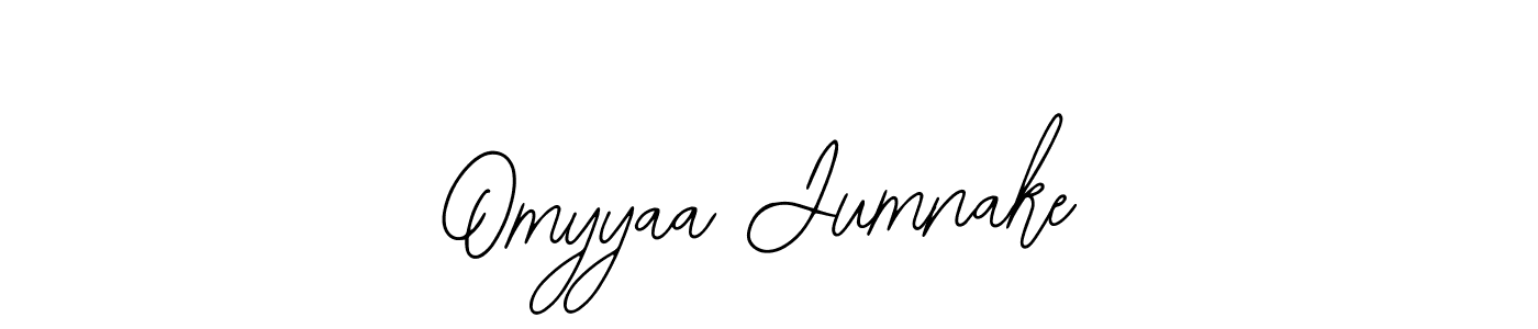 How to make Omyyaa Jumnake signature? Bearetta-2O07w is a professional autograph style. Create handwritten signature for Omyyaa Jumnake name. Omyyaa Jumnake signature style 12 images and pictures png