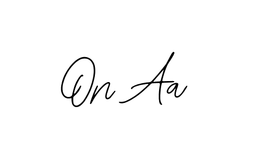 On Aa stylish signature style. Best Handwritten Sign (Bearetta-2O07w) for my name. Handwritten Signature Collection Ideas for my name On Aa. On Aa signature style 12 images and pictures png