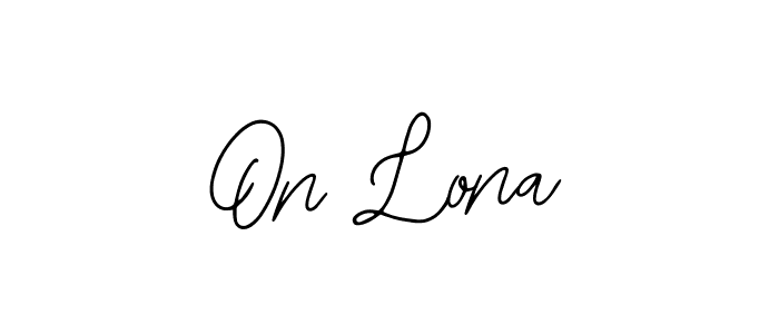 Once you've used our free online signature maker to create your best signature Bearetta-2O07w style, it's time to enjoy all of the benefits that On Lona name signing documents. On Lona signature style 12 images and pictures png