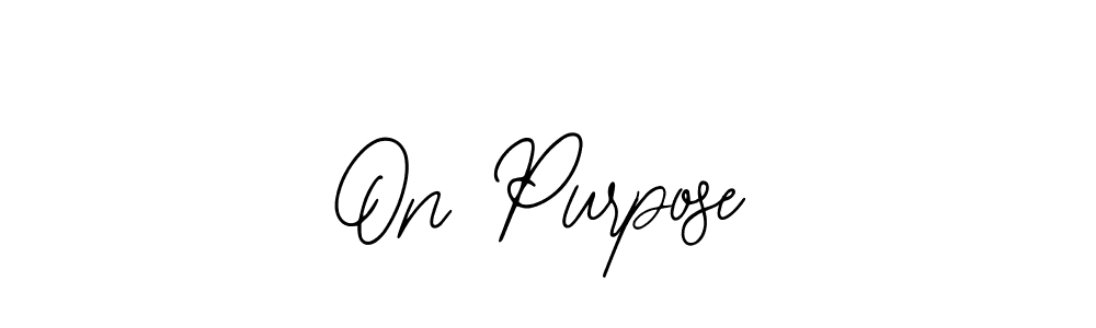 Here are the top 10 professional signature styles for the name On Purpose. These are the best autograph styles you can use for your name. On Purpose signature style 12 images and pictures png