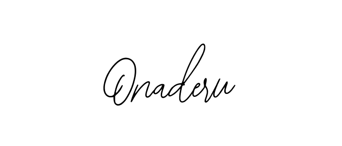 Once you've used our free online signature maker to create your best signature Bearetta-2O07w style, it's time to enjoy all of the benefits that Onaderu name signing documents. Onaderu signature style 12 images and pictures png