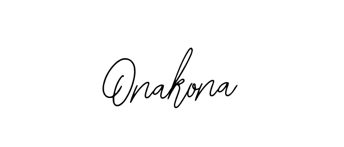Also we have Onakona name is the best signature style. Create professional handwritten signature collection using Bearetta-2O07w autograph style. Onakona signature style 12 images and pictures png