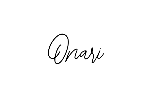 Make a beautiful signature design for name Onari. With this signature (Bearetta-2O07w) style, you can create a handwritten signature for free. Onari signature style 12 images and pictures png